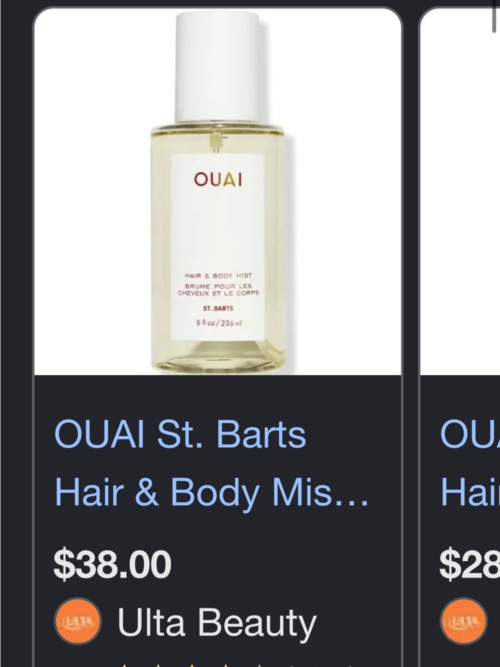 Ouai st barts mist